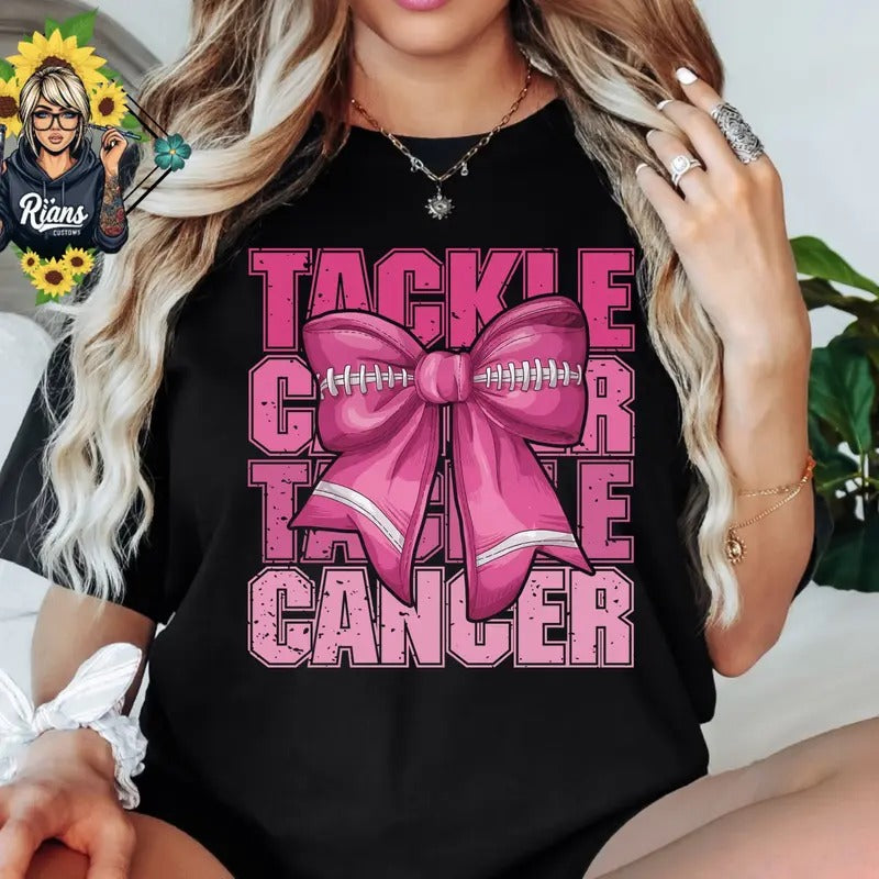TACKLE Breast Cancer Awareness Unisex Tshirt