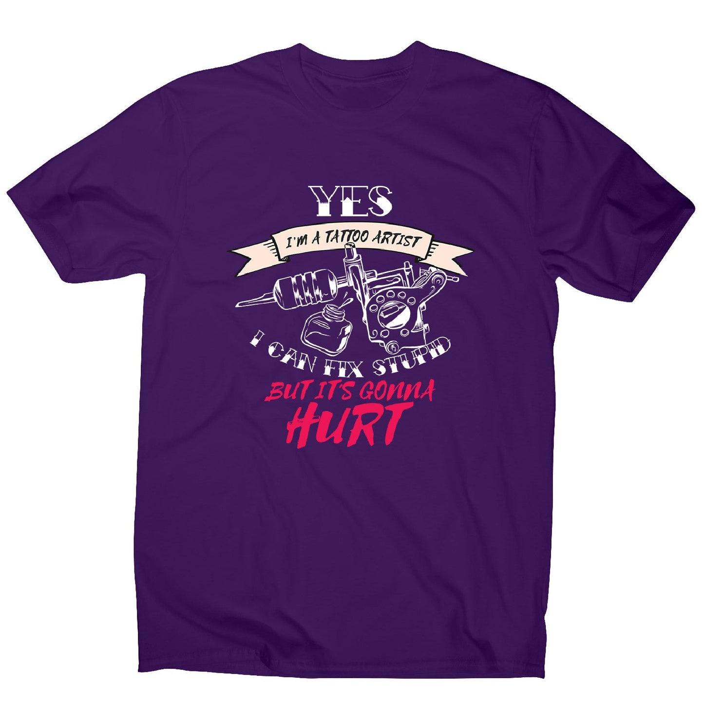 Tattoo artist quote - men's funny premium t-shirt