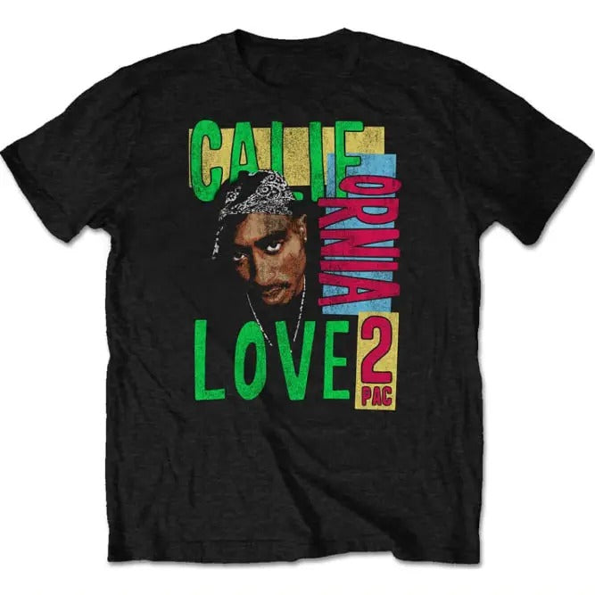 TUPAC Shirt,  OFFICIAL BAND T-SHIRT, CALIFORNIA LOVE, Hip Hop Tee Short Sleeve, Gift For him and her, Trendy shirt, gifts...