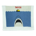 Tacos Shark Funny Deep Sea Attack Tea Towel Funny Dish Towels Soft Adsorbent Tea Towel