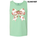 Tank Top - Strawberry Summer Bow Comfort Colors Tank Top 'NLB'