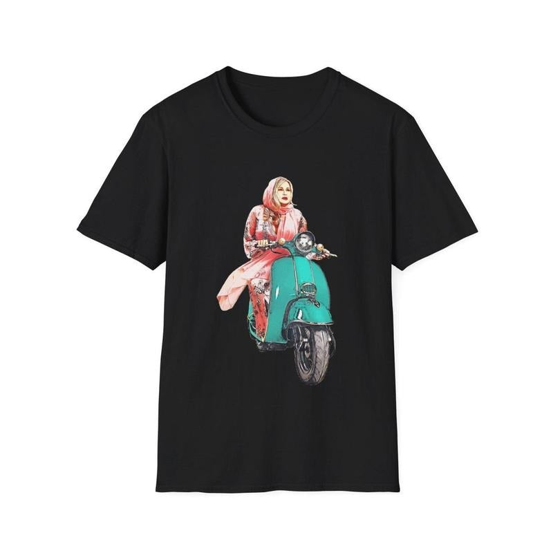 Tanyaa McQuoidd White Lotus Jenniferr Coolidgee Shirt, Scooter | Vespa | HBO | Gift | Trending | Popular Now, Go-To Outfit, No