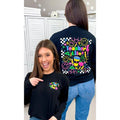 Teacher Life Checkerboard Boyfriend Long Sleeve
