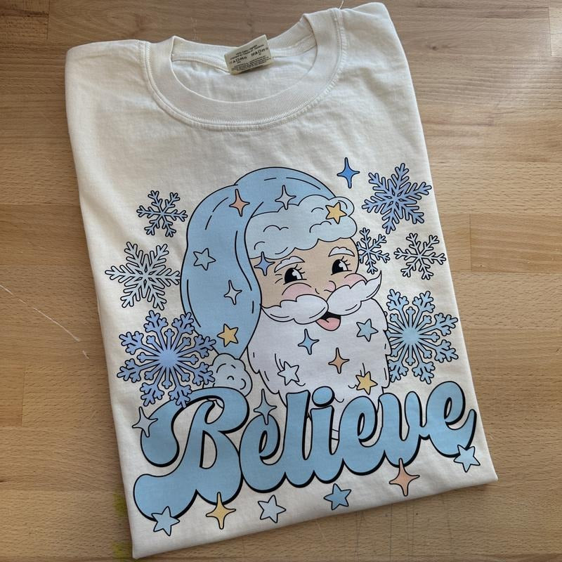 The Blue Believe Comfort Colors T-Shirt