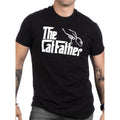 The Catfather | Funny, Cute Cat Father Dad Owner Pet Kitty Kitten Fun Humor T-Shirt made in usa