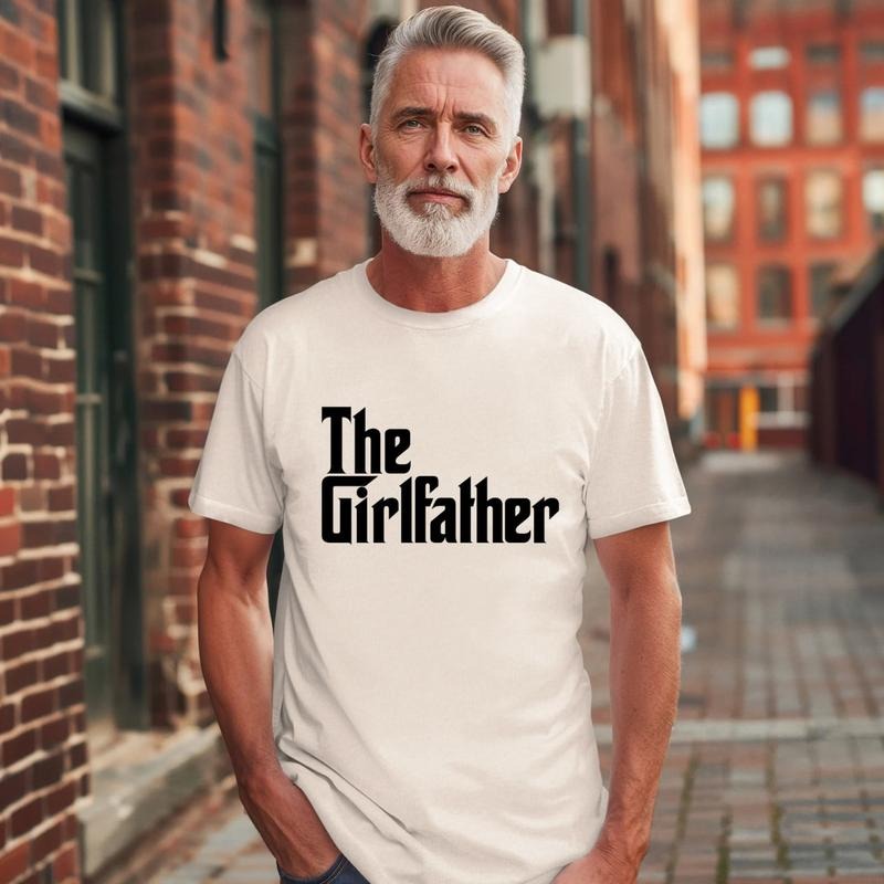 The Girlfather Tee Shirt, The Girl Father T-Shirt, Funny Dad Sweatshirt, New Dad Sweater, Best Dad Ever Shirt, Father's Day Gift, Gift For Papa