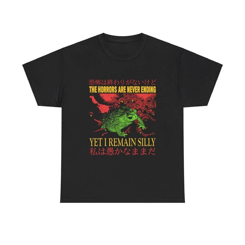 The Horrors Vintage Japanese Frog T-Shirt