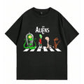 The abbey road the aliens t-shirt