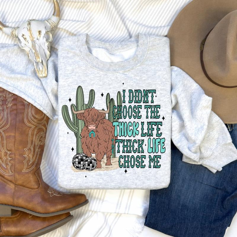 Thick Life DTF Transfers - THIS IS NOT A SHIRT