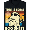 This Is Some Boo Sheet Cool Cute Ghost Retro Funny Halloween Men Women T-Shirt made in usa