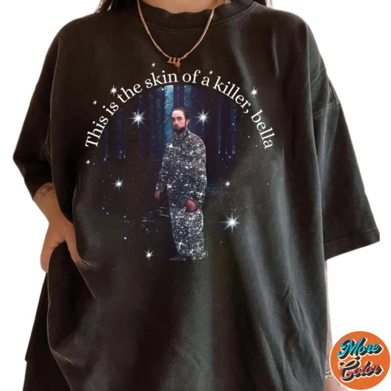 This Is The Skin Of A Killer Bella Shirts, Cotton Unisex T-shirt, Crew Neck, Size S- 3XL, Menswear Top, Womenswear Top Underwear Streetwear