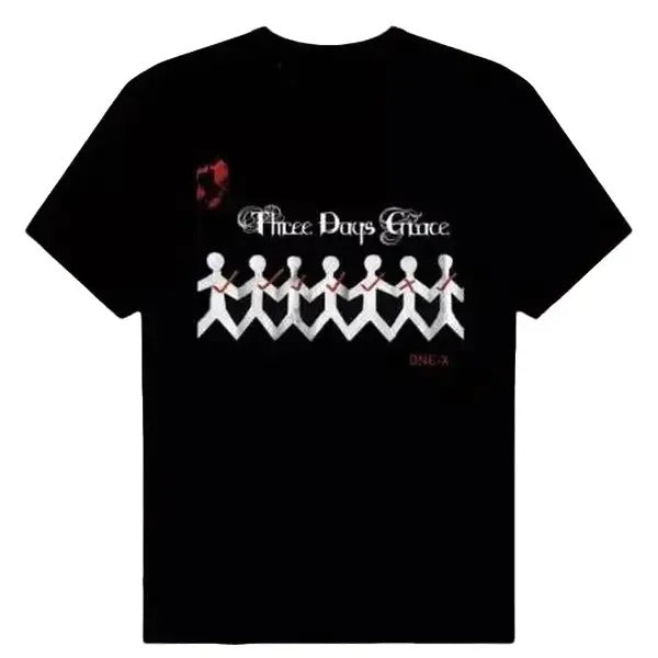 Three Days Grace band One-X Unisex Cotton T-shirt All Size Menswear Top Menswear Top Decoration Print