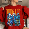 Thug Life Sant Christmas sweatshirt,hoodie,tshirt, Charact Xmas tshirt, Christmas Charac.ter sweatshirt, Funny Christmas Thief hoodie