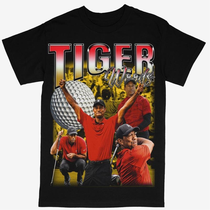Tiger Woods Tee | Vintage Tee Graphic T-Shirt Sweatshirt Hoodie | Sport Tee