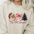 Tis The Season Christmas Crewneck Sweatshirt.  Comfy Christmas  Unisex Pullover Crewneck Sweatshirt.