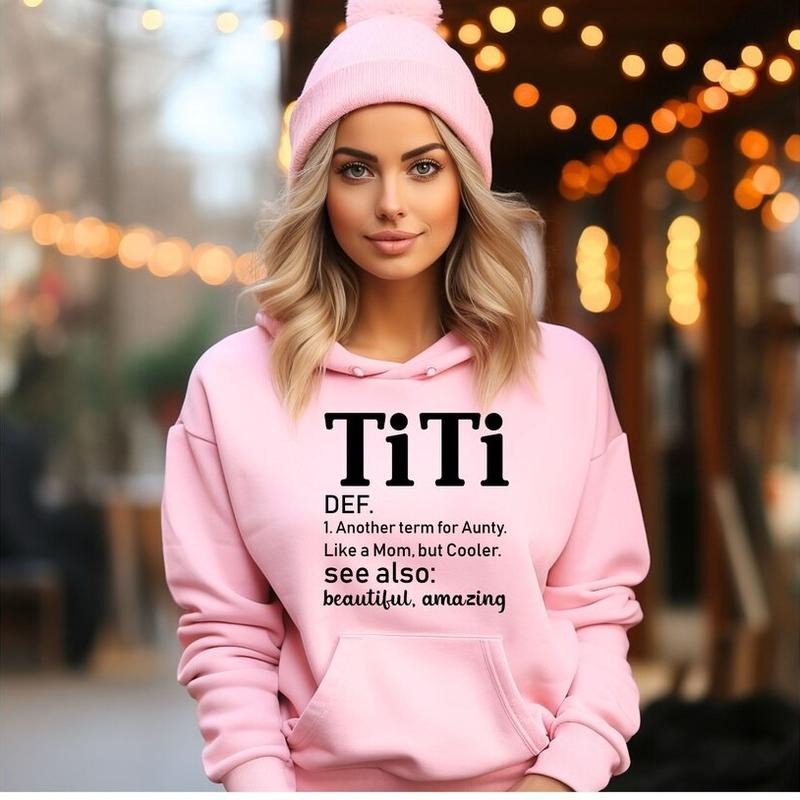 Titi Shirt Definition , Best Auntie Sweater, Gift for New Aunts