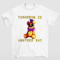 Tomorrow Is Another Day Fredbear FNAF Art Print Bold and Nostalgic Design for Fans