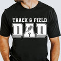 Track and Field Dad Shirt for Men Cross Country Sports Dad Game Day Father's Day Gift Unisex Premium 100% Cotton
