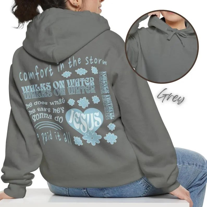 Trendy Christian Beachy Hoodie, Jesus Sweatshirt, Christian Preppy Hoodie, Christian Gifts for Women, Christian Streetwear  T-shirt, sweater and Hoodie
