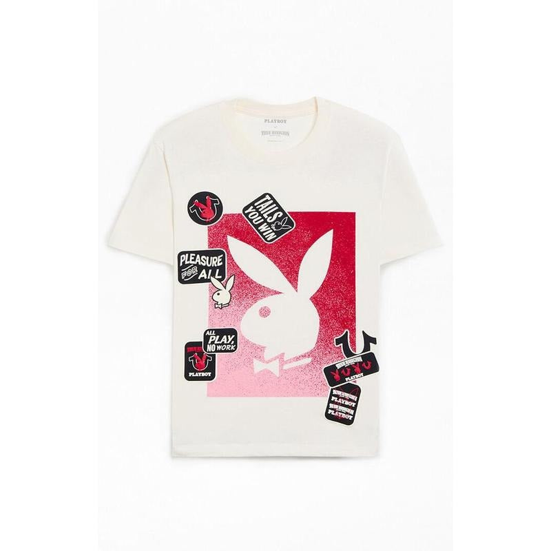 True Religion Men's x Playboy Patch Bunny T-Shirt - Multicolor