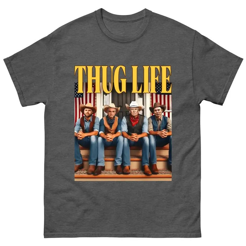 Trum Vance Elon Kennedy Thuglife Shirt - Trum ThugLife 2024 Election Shirt - Trump 2024 Shirt - Trum Vance Shirt - Election 2024 Shirt