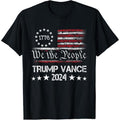 Trump Vance 2024 President Trump Supporter Re-Election T-Shirt made in usa