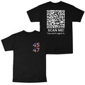 Trump YMCA QR Code Dance Shirt, Trump 2024 Shirt, Trump Vance 45 47 Shirt for Men Women Two Sides MAGA