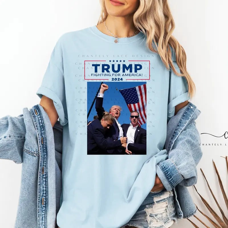 Trump shirt, republican shirt, maga 2024, trump merch, election 2024 Shirt