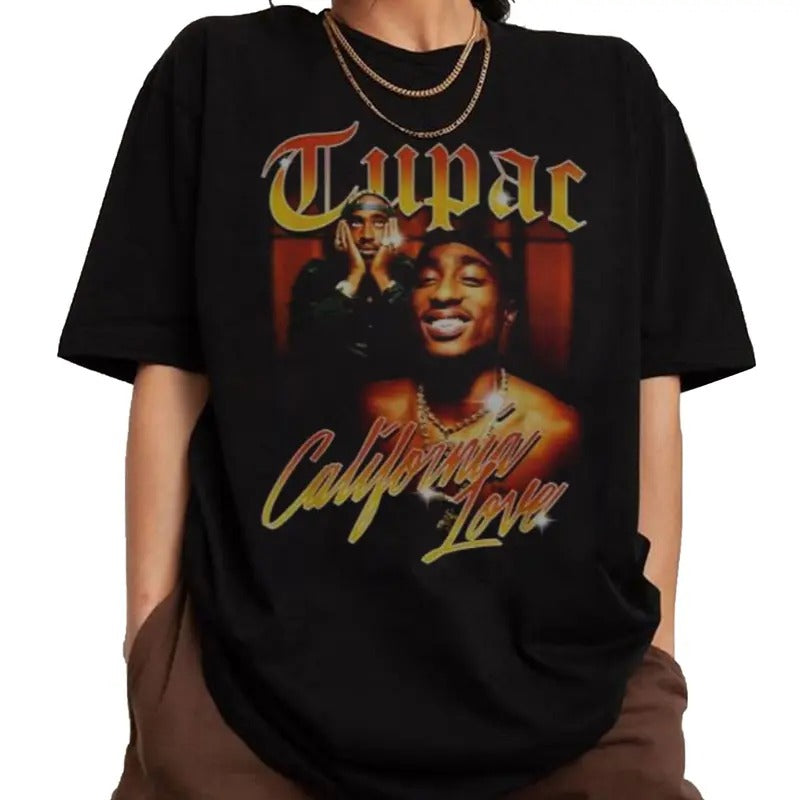 Tupac Love Vintage California Shirt, 2pac Shirt, Tupac Shakur Shirt, Tupac All Eyez On Me  Shirt, Rapper Merch, 1990s...