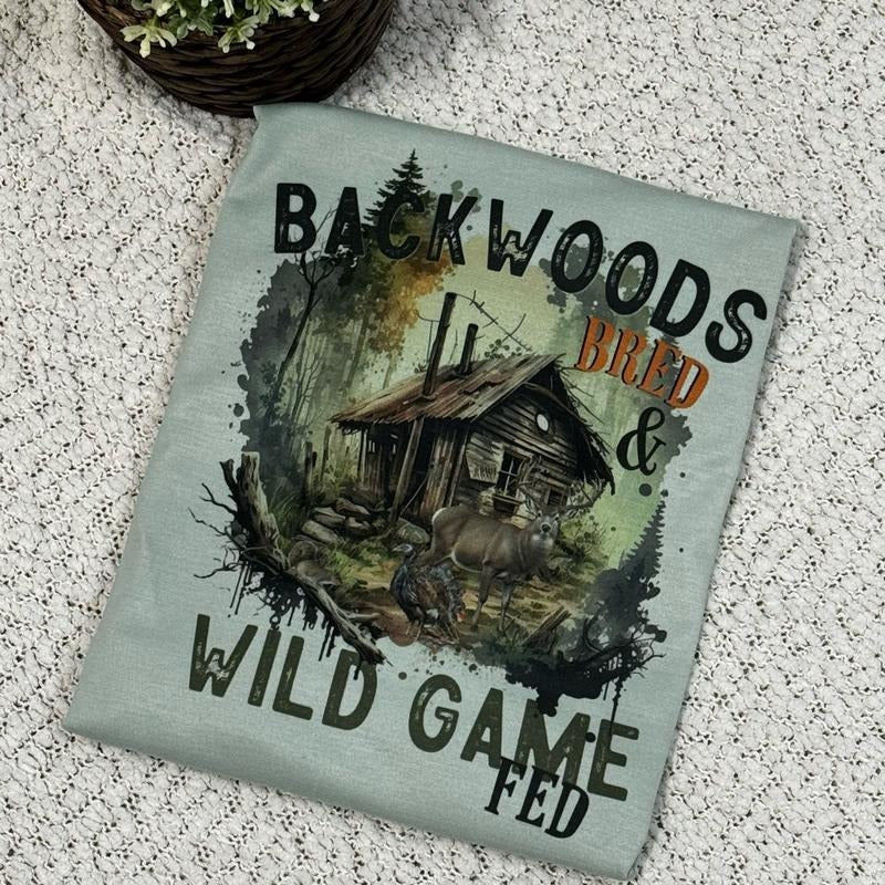 Deer/Turkey Hunting Shirt- long sleeve soft polyester