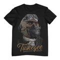 Tuskegee American Heroes T-Shirt Men's Streetwear Top with Graphic Design, Tuskegee Shirt