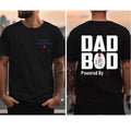 Two-sided Dad Bob Powered By Michelob Ultra T-shirt, Father's Day Gifts, Papa Tee, Funny Summer Graphic Tee, Trendy Outdoors Beer Lover Sweatshirt, Unisex Hoodie