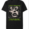 Type O Negative With My Blood black T shirt Unisex tee Graphic tee Cotton Fabric