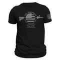 USA 2nd Amendment Giving Good Guys Guns T-Shirt Casual Classic