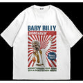 Uncle Baby Billlllly T-Shirt Modern Style Trendy Graphic T-Shirt with Street Style