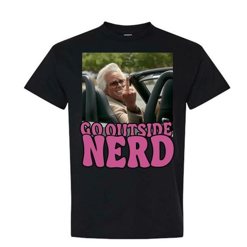 Uncle Baby Billy Go Outside Nerd Tshirt, The Righteous Gemstoness Movie, Misbehavinn Tour, Funny Moment, Unisex Short...