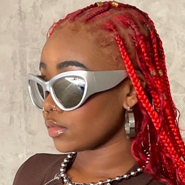 Unisex 90s inspired Cat Eye Style Sunglasses