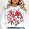 Valentine's Day Sweatshirt For Her Valentine's Day