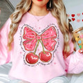 Valentines Day I love you cherry much - Sweatshirt
