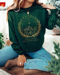 Velaris Sweatshirt, The Night Court Hoodie, Night Court Symbol Sweatshirt, A Court Of Thorns And Roses Court, Acotar Sweatshirt Gold