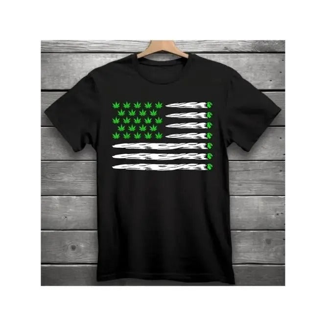 Vibrant Graphic Tee - Round Neck Short Sleeved T-Shirt for Summer - Comfortable, Casual, and Inspirational Quote Print for Men Made in USA