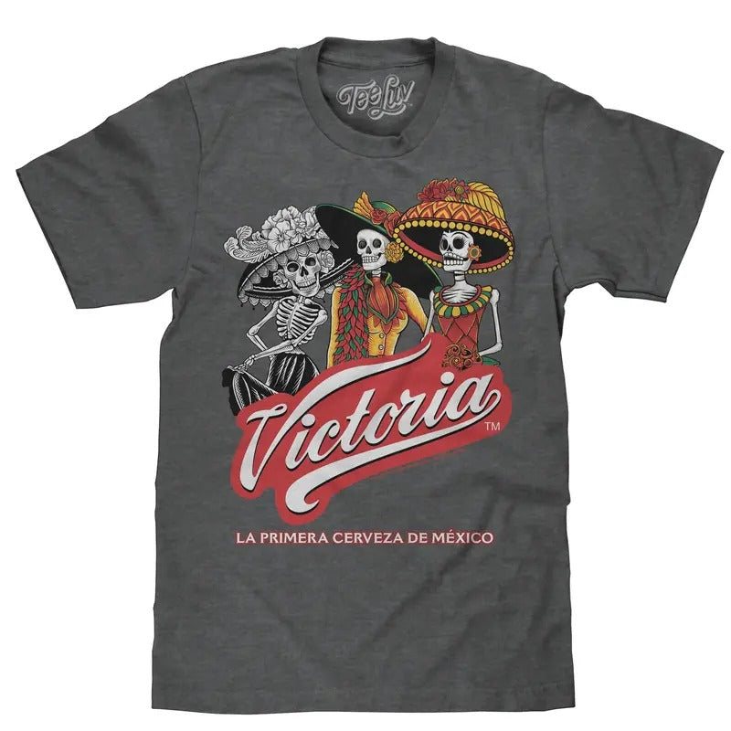 Victoria Beer T-Shirt - Gray
