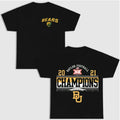 Vintage Baylor Bears 2021 Big 12 Football Conference Champions Locker Room 2 Side T-shirt, NCAA Shirt, Vintage Football Shirt Top Classic Menswear