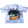 Vintage Cartoon Avatar Print Graphic Cotton T-Shirtstyle{n002}2