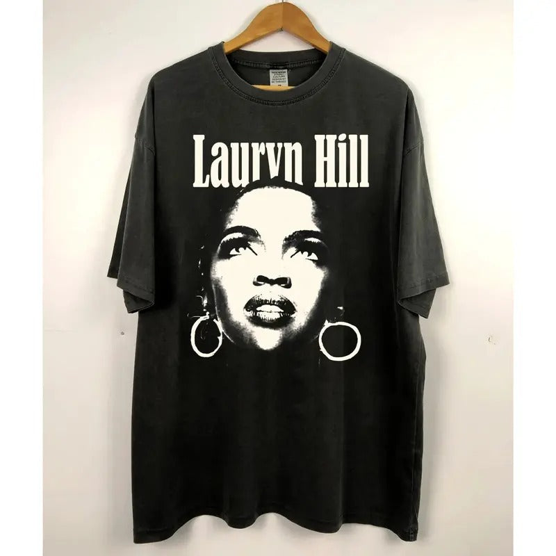 Vintage Lauryn Hill Graphic Tee - The Miseducation of Lauryn Hill - The Fugees - 90s Hiphop Artist Shirt - Music Shirt - Hiphop Graphic Tee Menswear Top