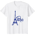 Vintage Paris Tshirt I Love Travel Wanderlust Eiffel Tower T-Shirt Made in USAstyle{n002}2