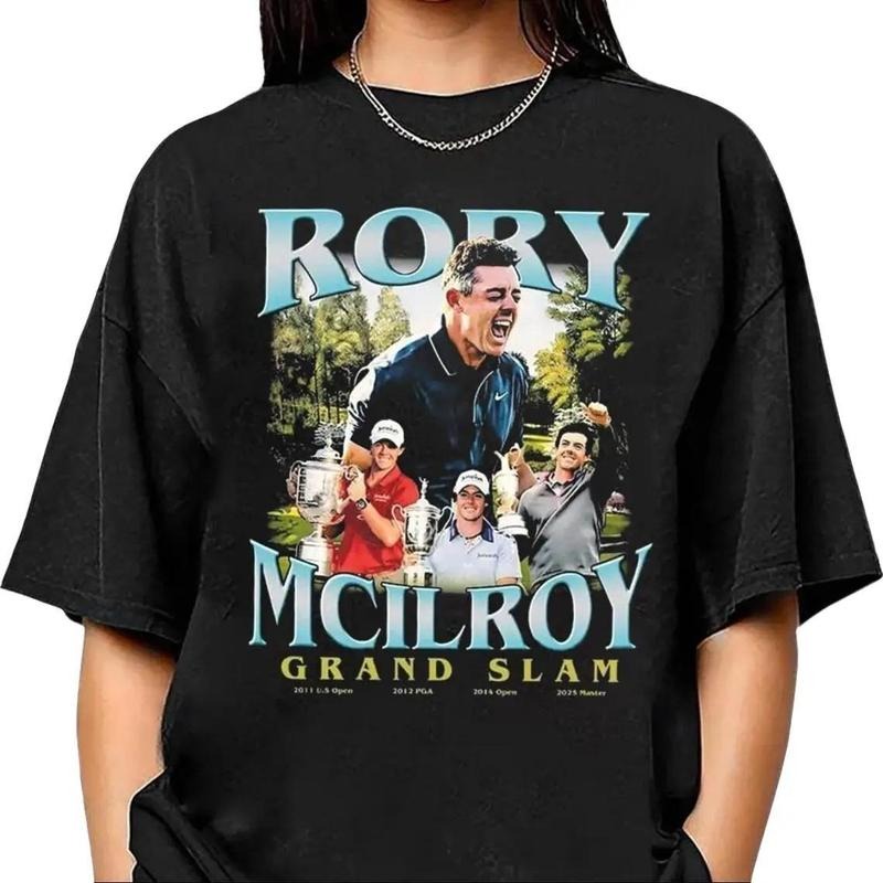 Vintage Rory McIlroy Grand Slam Golf Champion Shirt Hoodie, Sweatshirt | GrindPrints.com