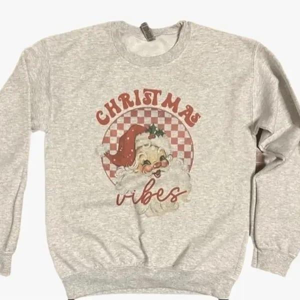 Vintage Santa Crewneck Sweatshirt