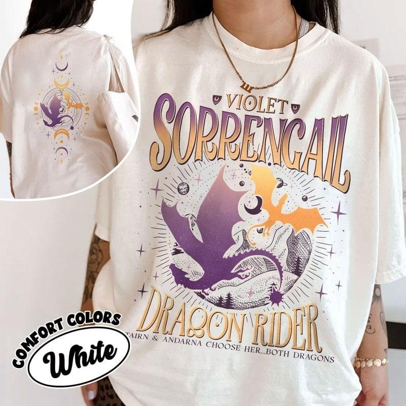 Violent Little Thing Shirt, Fourth Wing Dragon Shirts, Riders Quadrant Bookworm T Shirt, Basgiath War College Sorrengail Gift