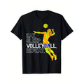 Volleyball Eat. Sleep. Volleyball. Repeat. T-Shirt made in usa